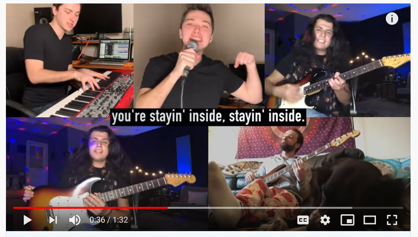 STAYIN INSIDE COVID-19 PARODY